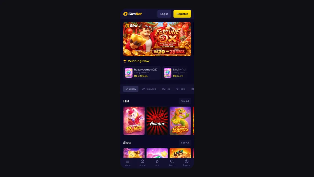 Versão Mobile